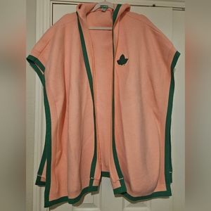 Alpha Kappa Alpha Sorority (AKA) Poncho w/ Hood- One Size Fits All